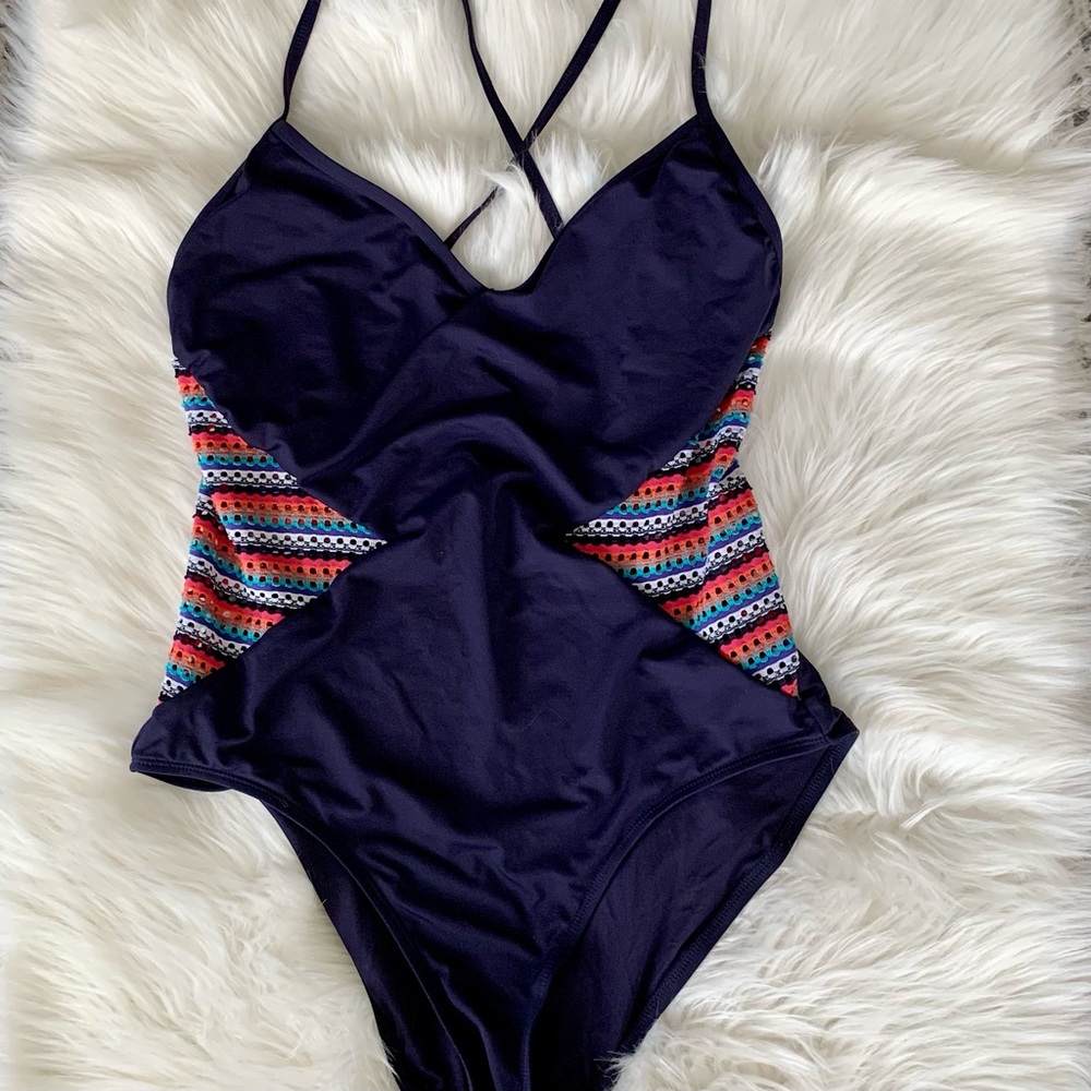 Anne Cole Crochet One Piece